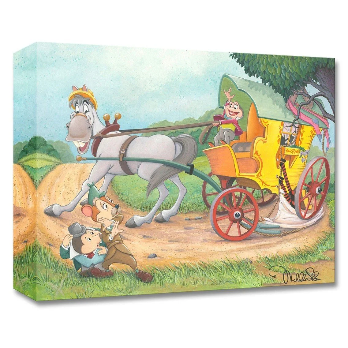 最終値下げ　新品　WDW限定 ディズニー　アート　ミシェルセントローレン 新品 WDW限定 ディズニー アート ミシェルセントローレン fine art